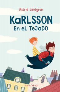 Portada Karlsson en el tejado, Astrid Lindgren