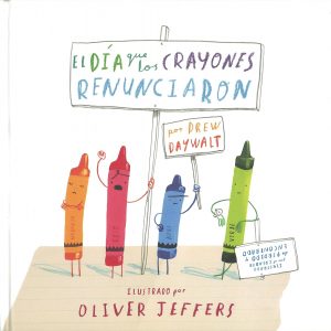 portada libro el día que los crayones renunciaron