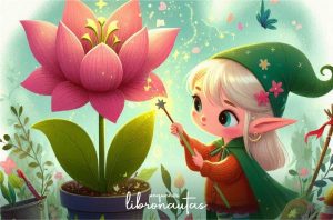 La flor mágica de los duendes desastre