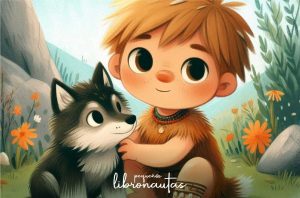 Enzo y el pequeño lobo. una Aventura peluda en el neolítico