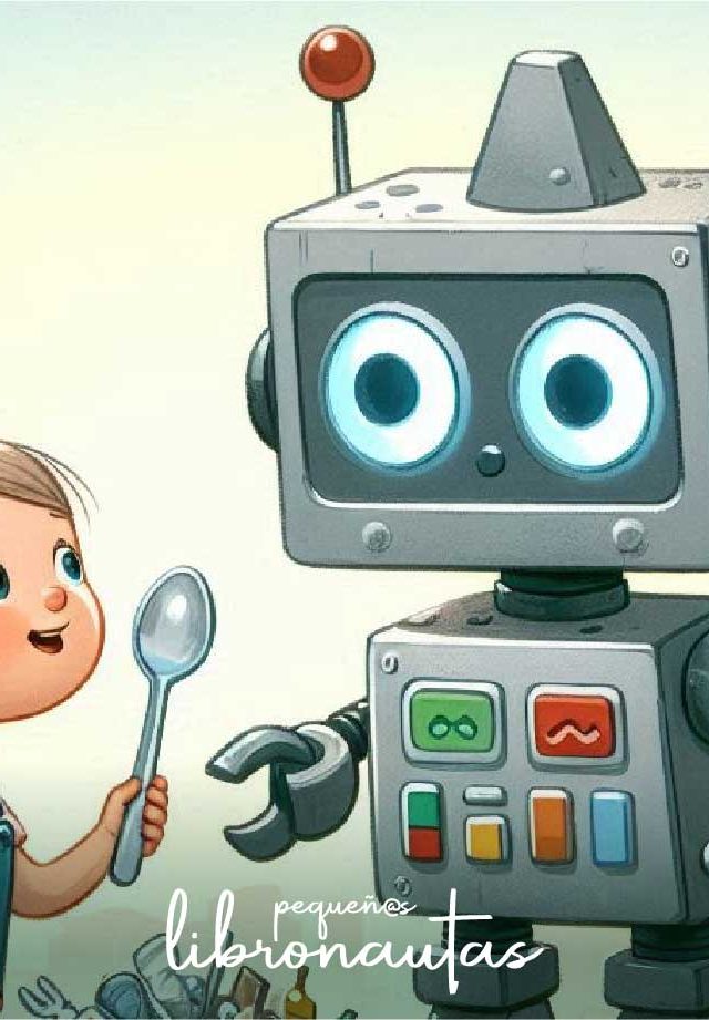 Dos hermanos encuentran un viejo robot en un vertedero