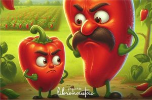 El pequeño pimiento que se enfadaba demasiado